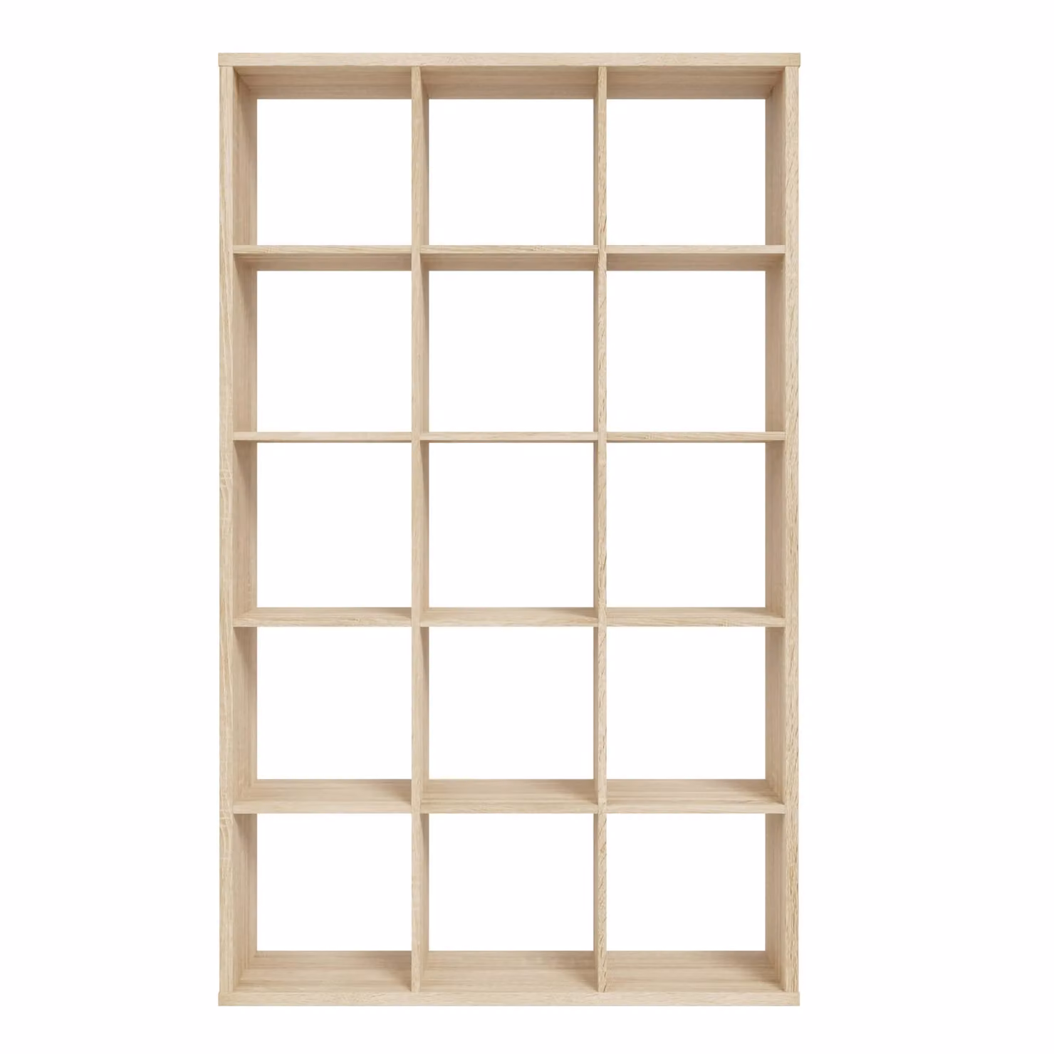 Furniture To Go Mauro 3x5 Cube Storage Unit in Light Oak – 2