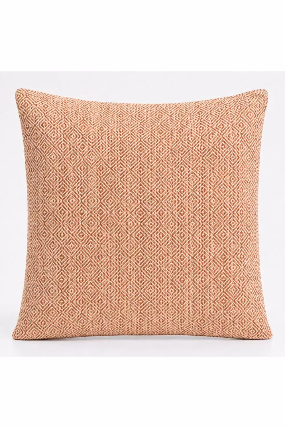 KDMD Squares Jumbo Cotton Cushion Cover in Terracotta, W/D/H: 60 x 60 x 60 cm – 2
