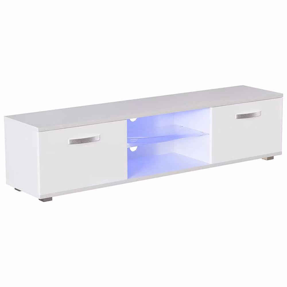 HD Designs Vida Designs Cosmo 2 Door LED TV Unit in White – 2