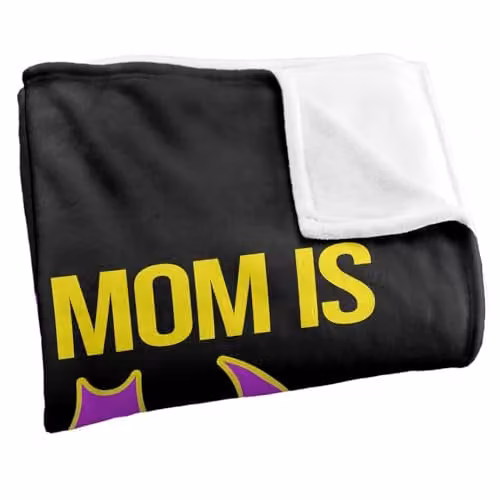 Warner Bros. Batgirl Brave As Batgirl Super Soft Fleece Throw Blanket, Multicolour, W: 91 cm x D: 147 cm – 2