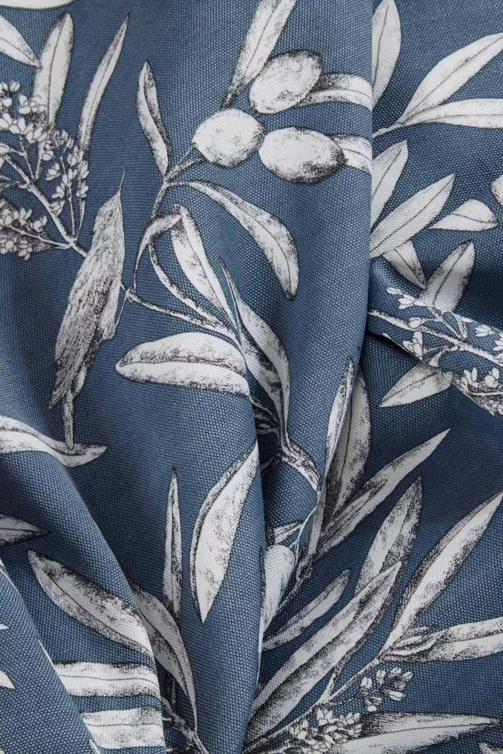 Sundour Aviary Pencil Pleat Taped Curtain Pair in Blue, Floral Pattern, Width: 168 cm, Drop: 183 cm – 5