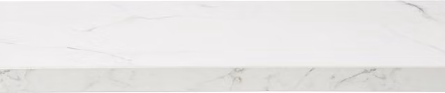 Acantha Hearth in White Marble Effect - White