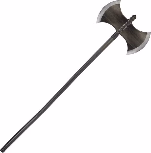VFM e-Store Halloween Double Headed Axe Prop Party Accessory in Grey