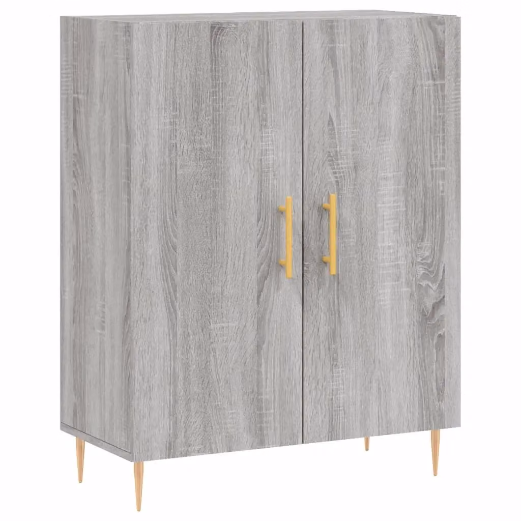 Berkfield Home Grey Sonoma Sideboard in Engineered Wood W/D/H: 69.5 x 34 x 90 cm – 2