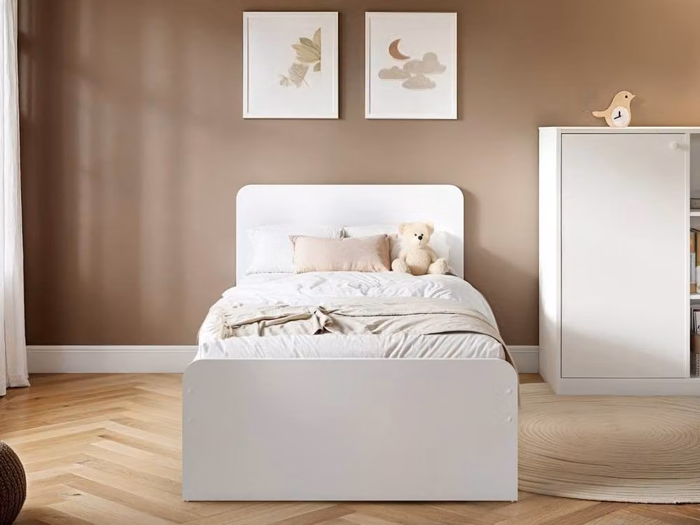 Flair Furnishings Wizard Single Bed Frame in White – 3