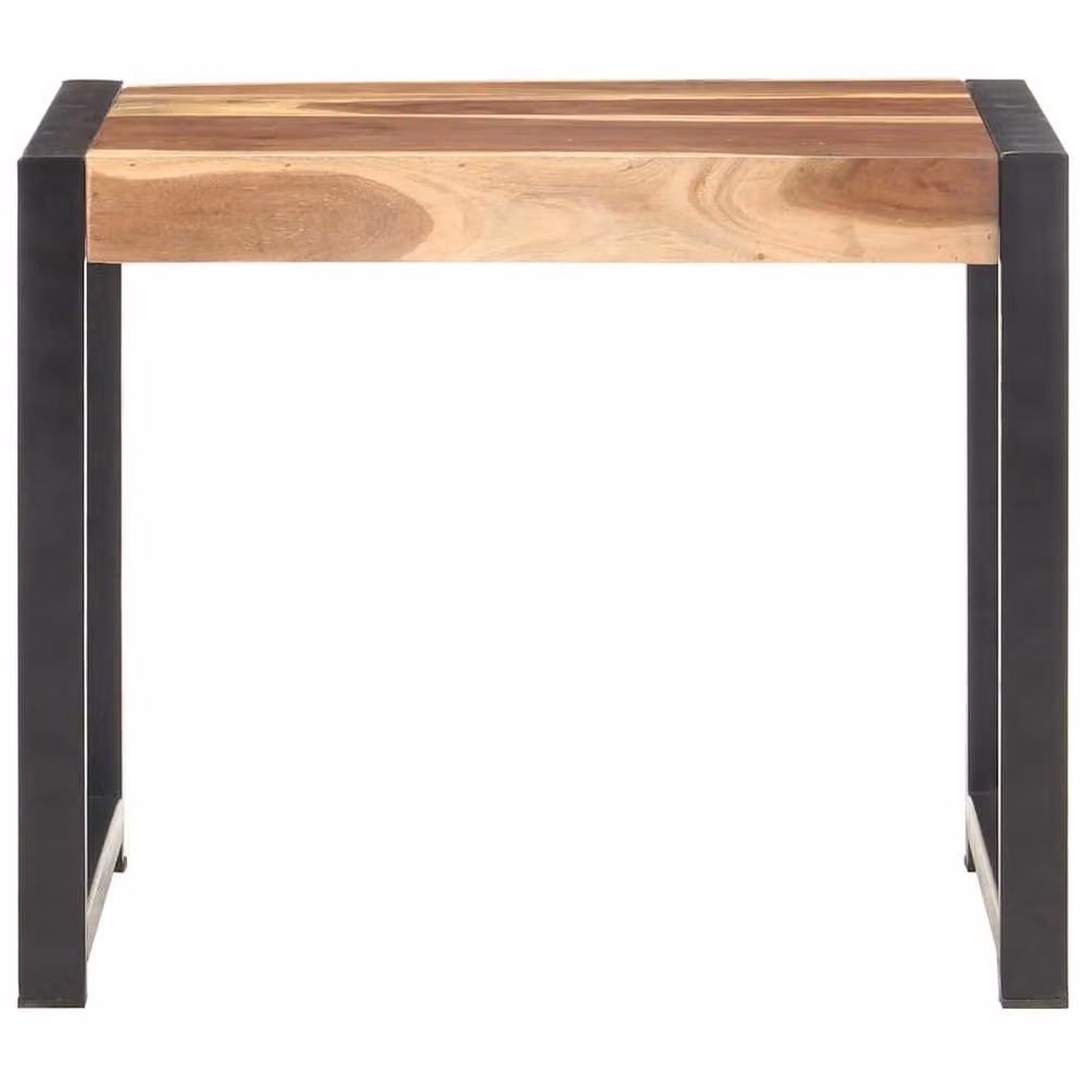 Berkfield Home Nesting Tables, 3 Piece Set in Brown Sheesham Wood Finish – 4
