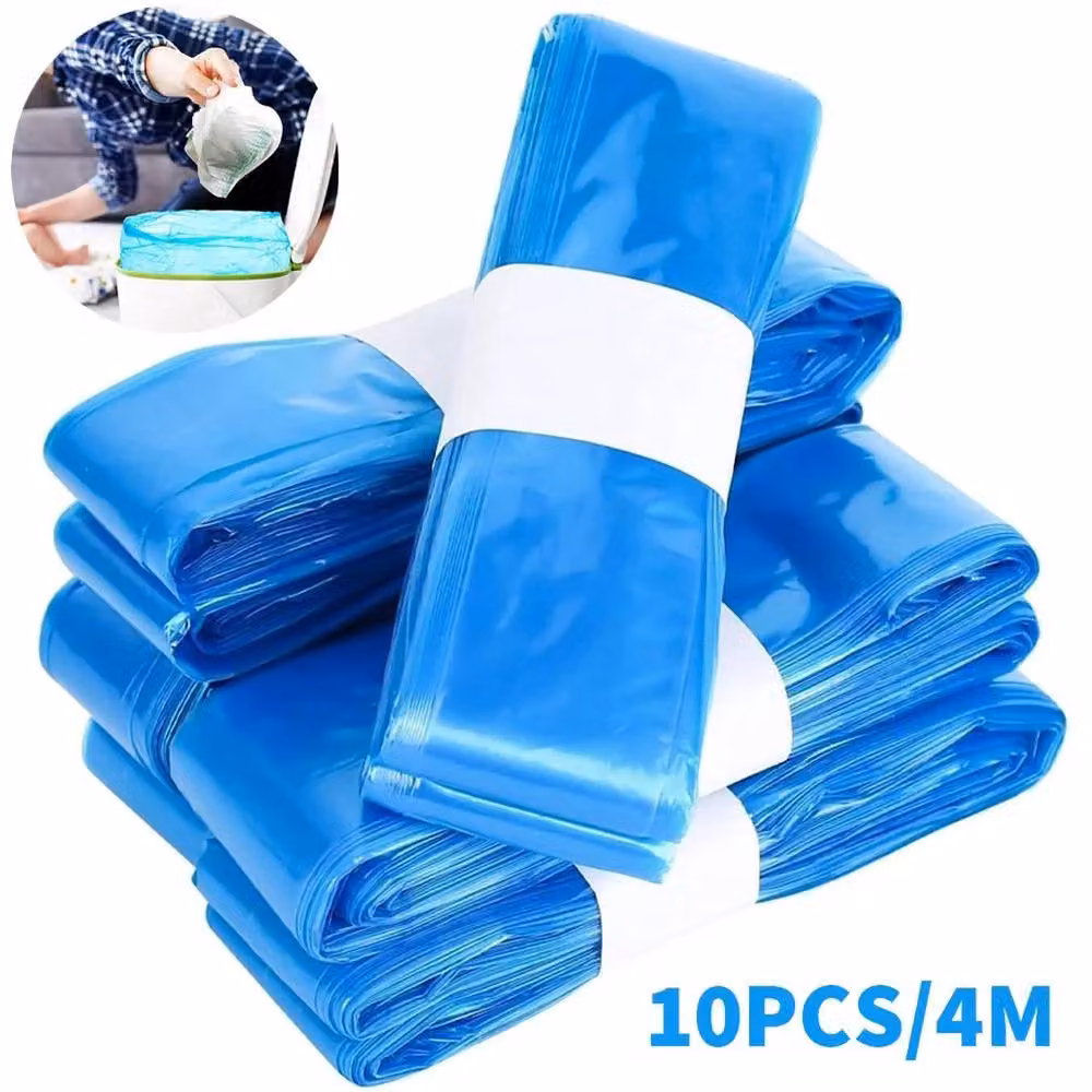 NESTLUNE 10-Piece Blue Nappy Bin Refill Liners Cassettes, 100 cm – 2