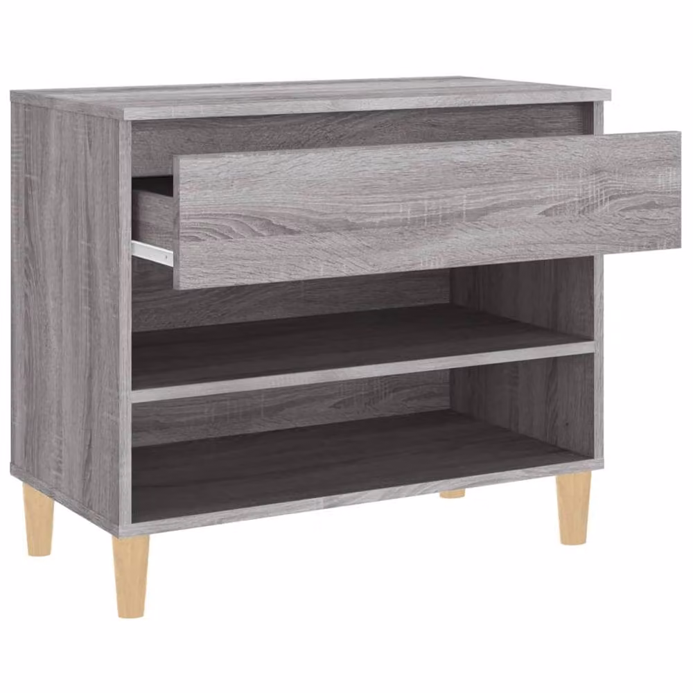 Berkfield Home Grey Sonoma Shoe Cabinet W/D/H: 70 x 36 x 60 cm – 3