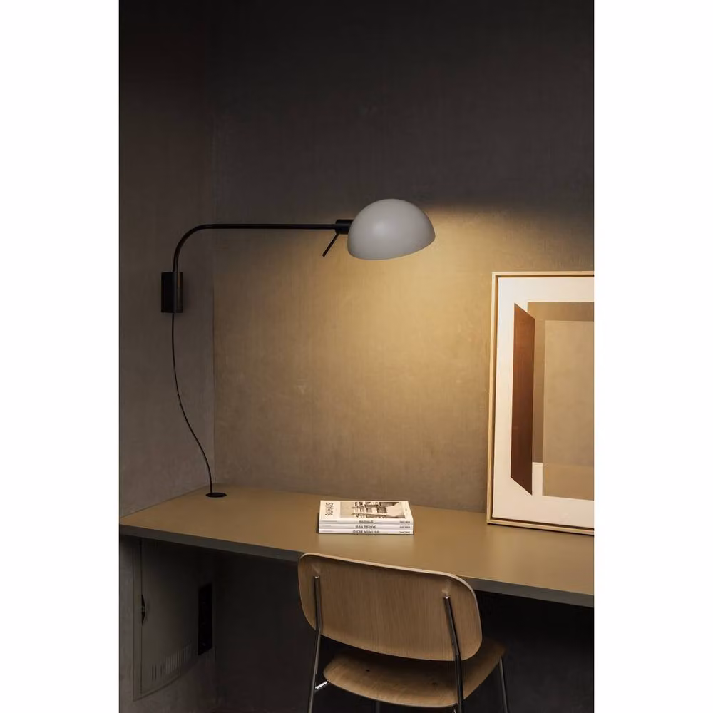 Faro Barcelona Dominica Extra Large Dome Wall Light Beige – 4
