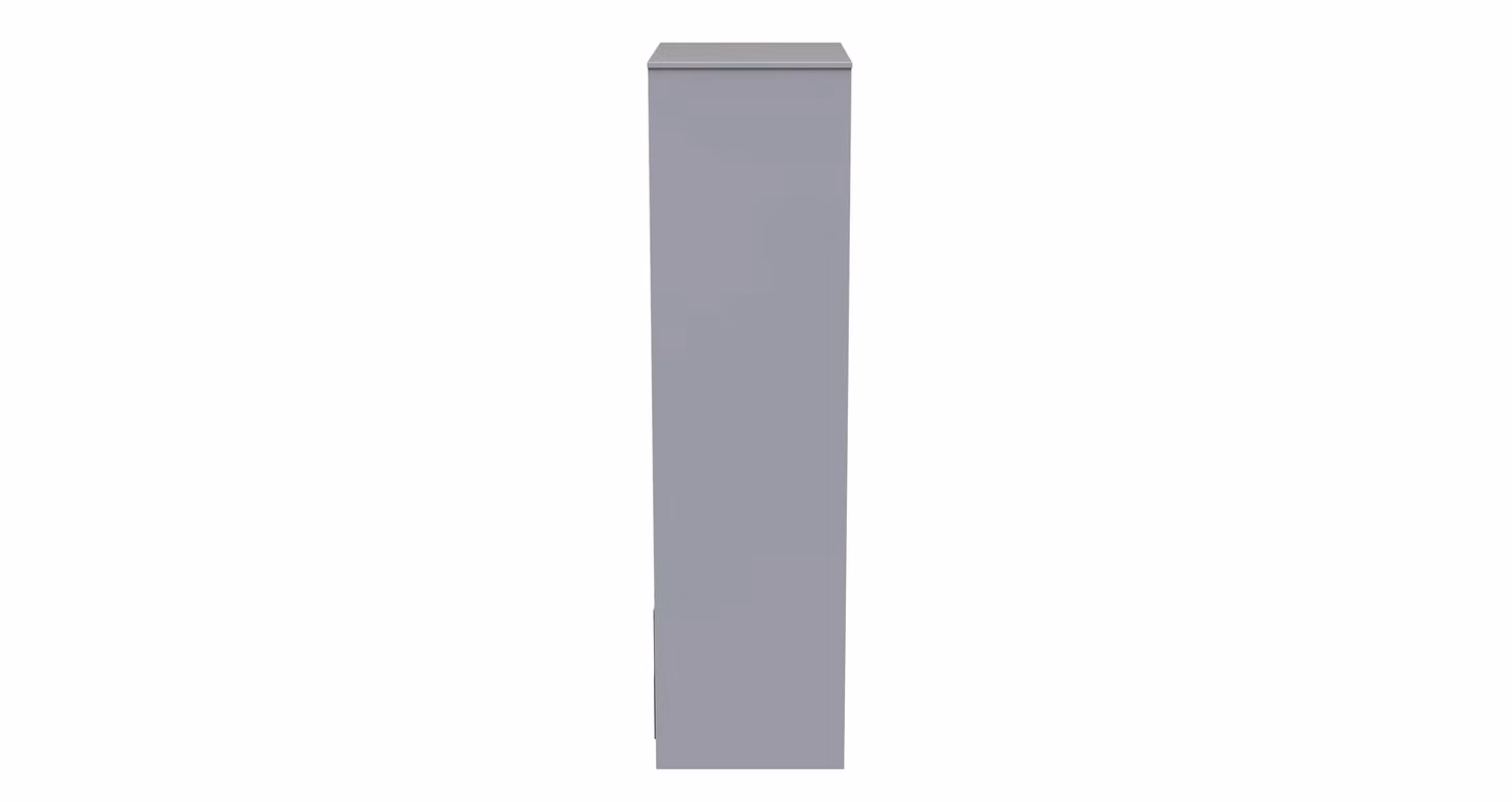 Ready Assembled 2 U Dallas 2 Door 2 Drawer Wardrobe in Mid Grey – 2