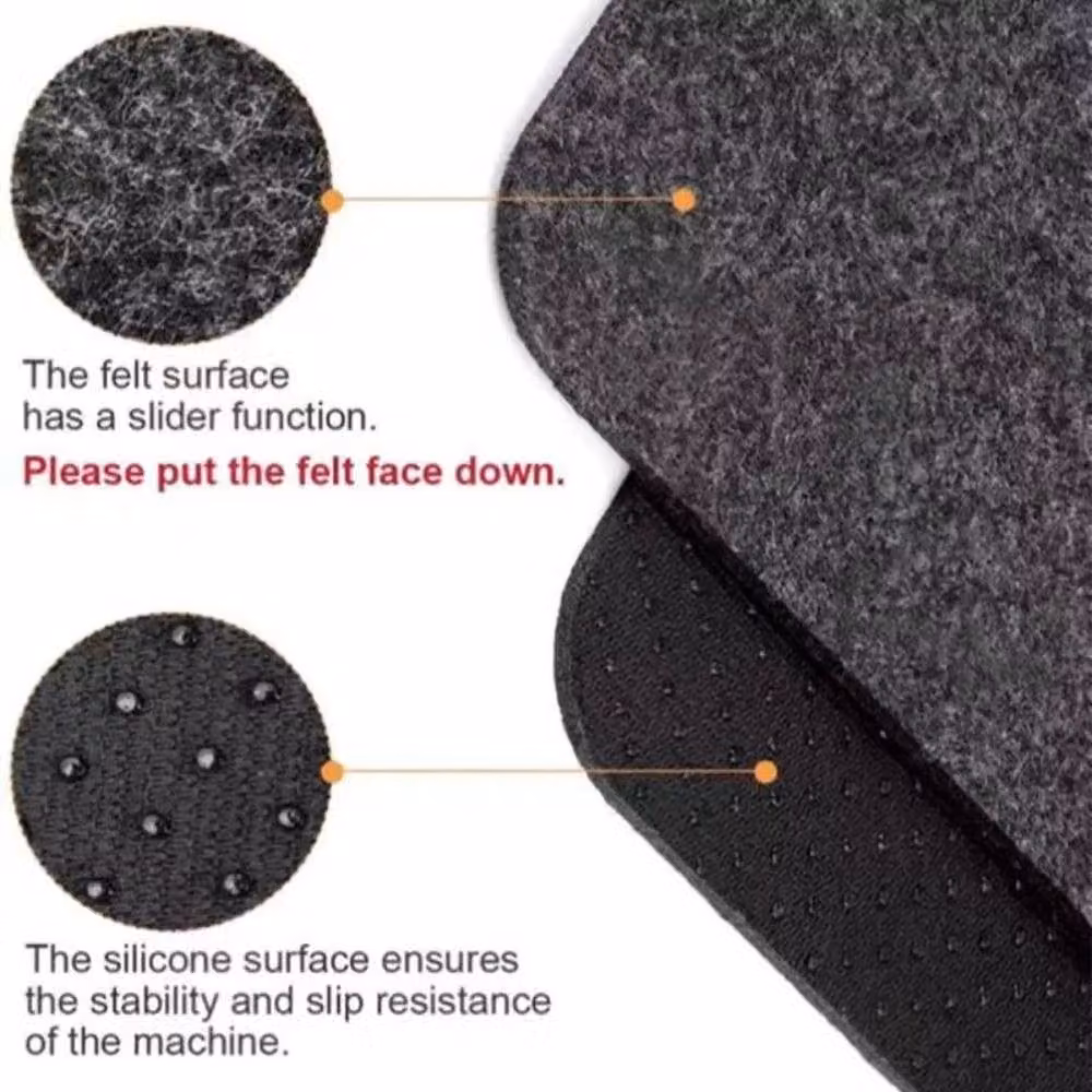 SPETLEK Non-slip Heat Resistant Silicone Air Fryer Mat in Grey, W: 100 cm, D: 15 cm – 3