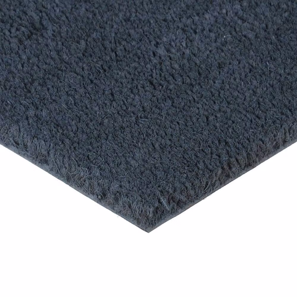 Berkfield Home Tufted Coir Door Mat, Grey, W: 80 cm, D: 100 cm – 2
