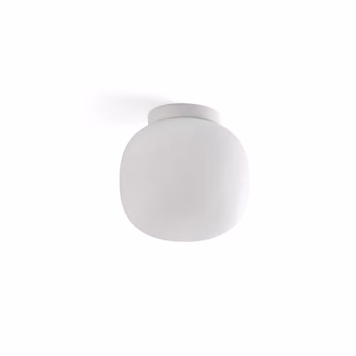 Netlighting Amelia IP44 White Modern Glass Bathroom Ceiling Light – 1