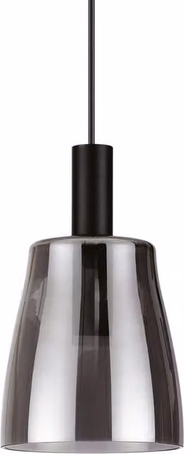 Ideal Lux Coco-3 LED Dome Pendant Ceiling Light in Black