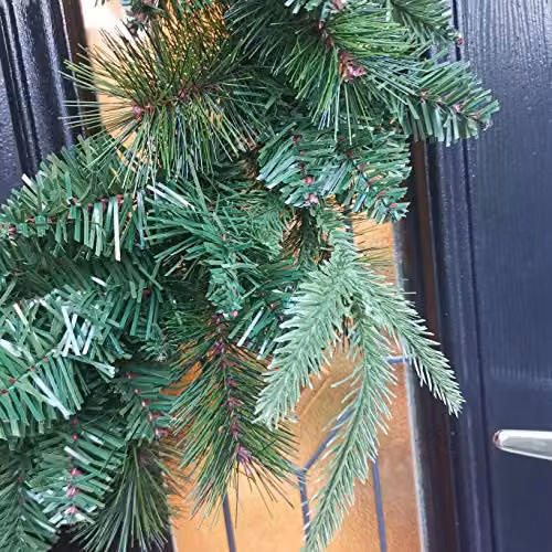 Premier 50cm Green Norfolk Pine Christmas Wreath – 5