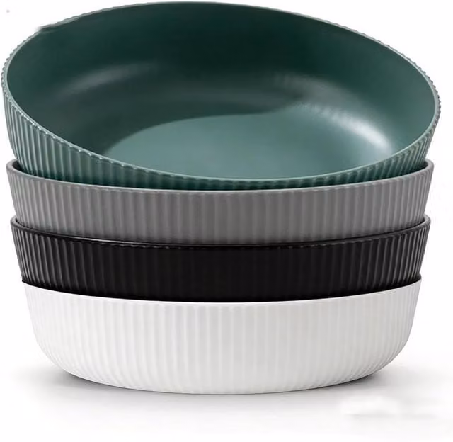 Kelvenix Multicolour 4-Piece Pasta Bowl Set for Children – 1