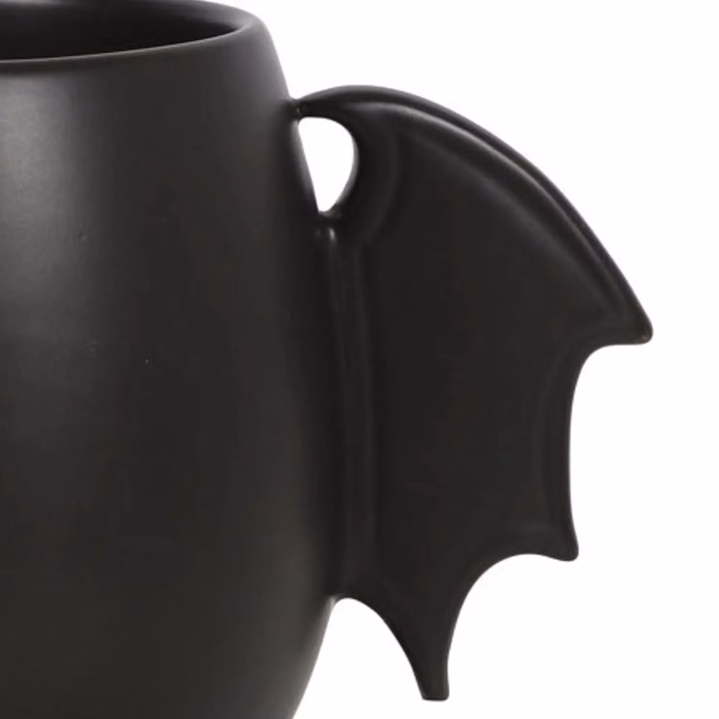 Something Different Bat Wings Ceramic Mug in Black – 2