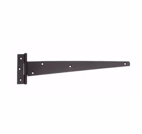 Hardware Solutions Powder-Coated Tee Hinges in Matt Black, 1 Pair