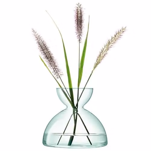 LSA International Canopy Upcycled Glass Vase in Transparent – 1
