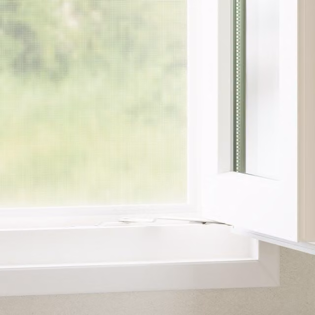 Berkfield Home White Fibreglass Insect Mesh Screen W: 80 cm, L: 1000 cm