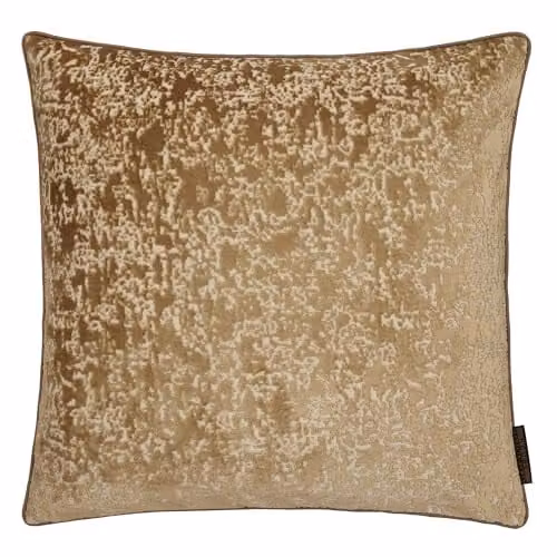 Ulster Weavers Laurence Llewelyn-Bowen Atlas Jacquard Velvet Filled Cushion, Gold, W/D/H: 55 x 55 x 55 cm – 2