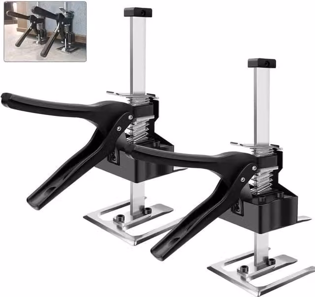 FLAVORA 2-Piece Labour Saving Arm Jack Lift Tool in Black – 1