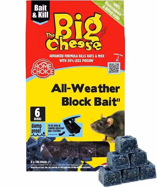 The Big Cheese Bait All Weather Block Bait in Dark Blue