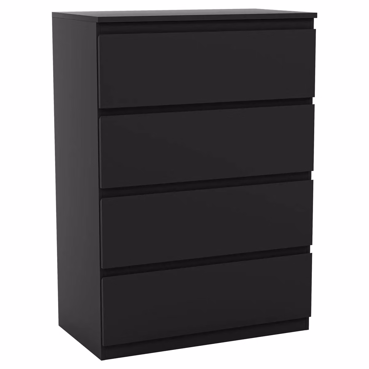 Vida Designs Denver 4 Drawer Chest of Drawers in Black – 2