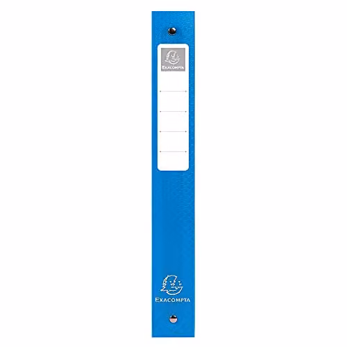Exacompta A4 Rigid 4 Ring Binder in Light Blue – 2