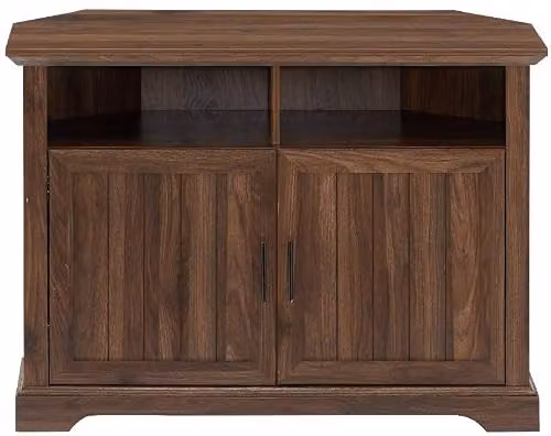 Centurion Supports SAVANNAH Luxury 6-Shelf Walnut TV Cabinet for Flat Screens up to 50-inches, Brown, W/D/H: 112 x 40 x 81 cm – 3