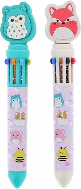 Squishmallows Multicolour 10 Colour Ink Pen