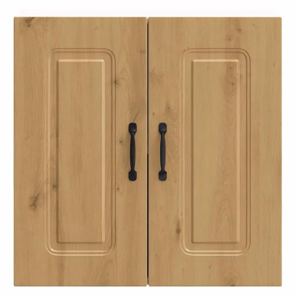 Berkfield Home Kalmar Kitchen Wall Cabinet in Artisan Oak Brown Engineered Wood – 2