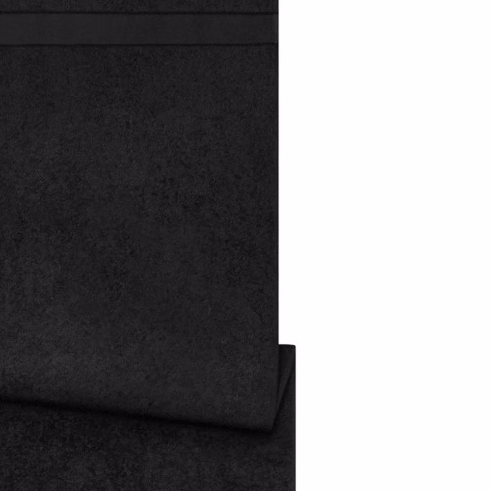Myrtle Beach Black Ringspun Cotton Terrycloth Bath Towel – 2