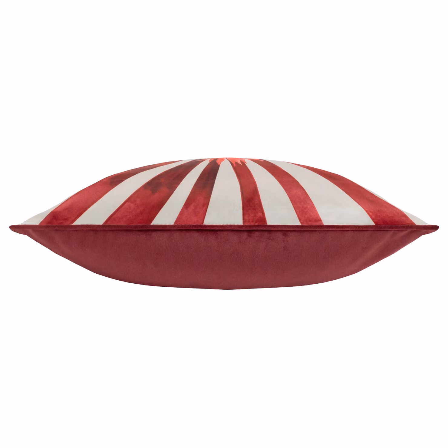 Furn Amor Eterno Red Velvet Square Piped Cushion, W/D/H: 45 x 45 x 45 cm – 3
