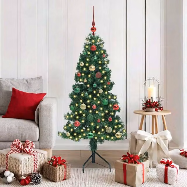 Berkfield Home Green Artificial Christmas Tree, Height: 150 cm – 1