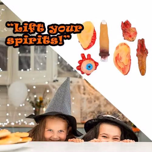 VFM e-Store Multicolour Halloween Severed Body Parts Party Props – 6