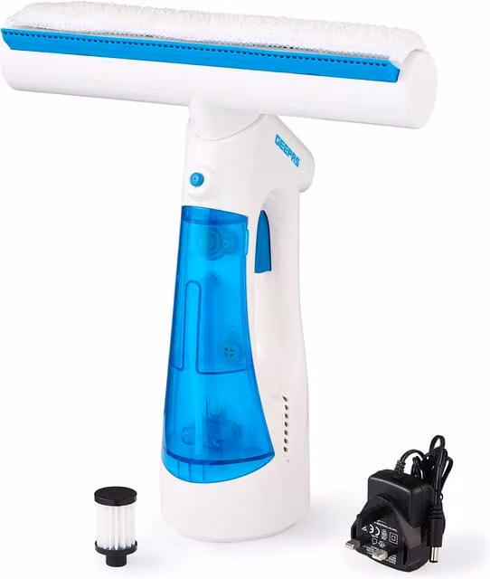 Geepas Cordless 3-in-1 Window Cleaner in Blue with 35 Minute Battery Life – 1