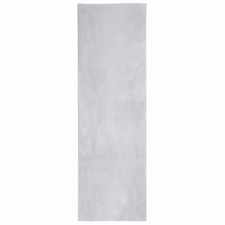 Berkfield Home HUARTE Grey Short Pile Washable Non-Slip Rug W: 80 cm, L: 250 cm