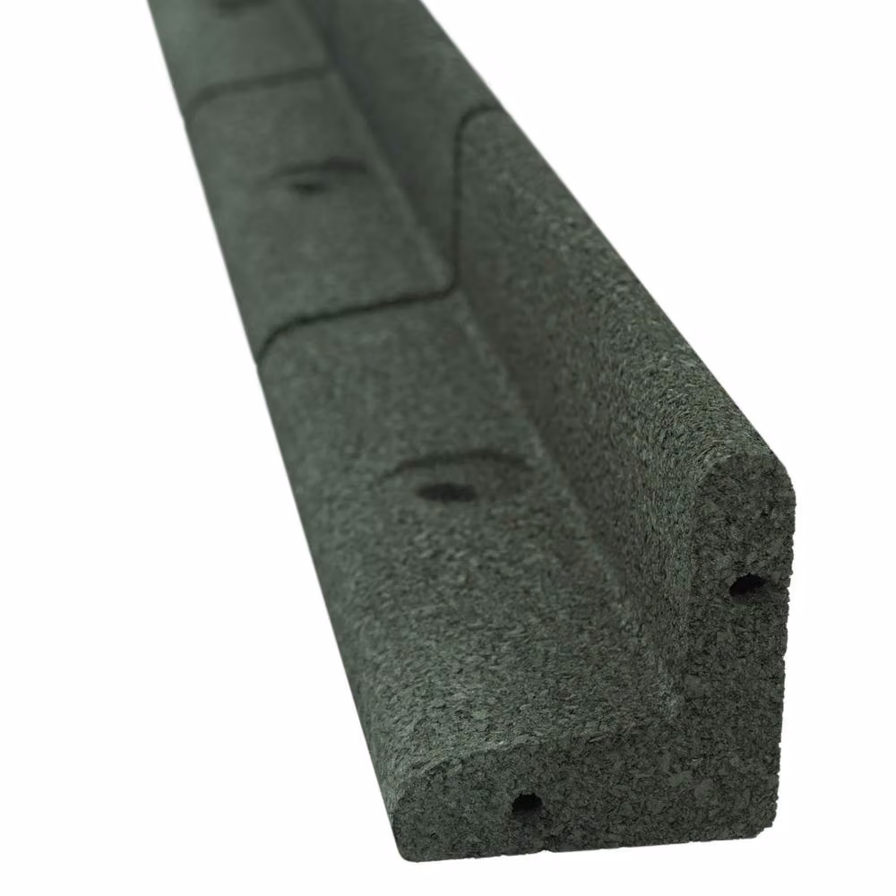 Monstershop Flexible Lawn Edging with Mallet, Green, 60m – 3