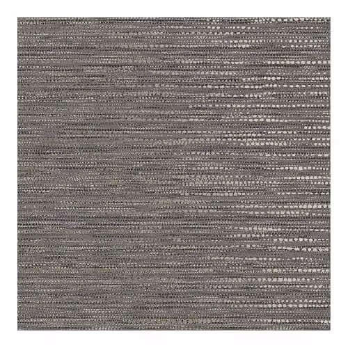Graham & Brown Boutique Chunky Weave Textured Plain Charcoal Grey Wallpaper – 1