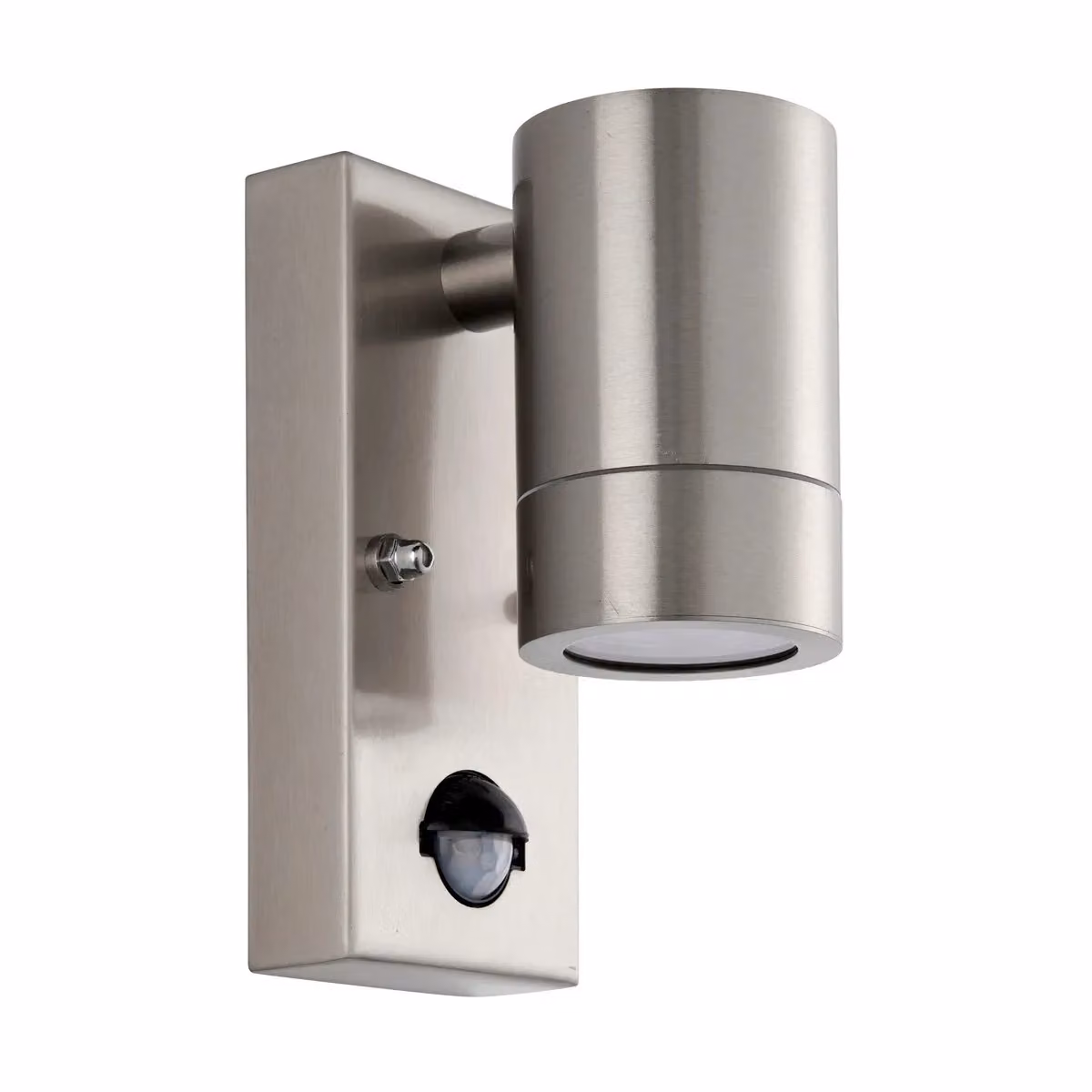 Netlighting Palin PIR Outdoor Down Wall Lamp in Brushed Grey Stainless Steel with Motion Sensor and IP65 Rating – 2