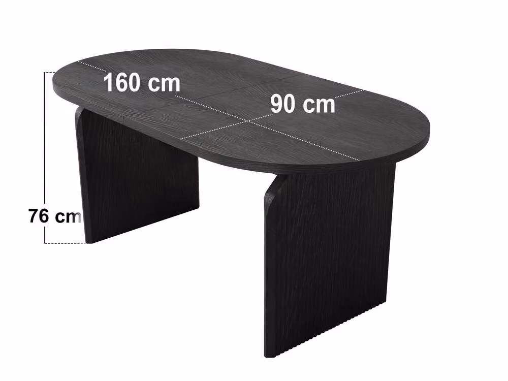Solace+Co Varm Black Extendable Wood Dining Table and Aiko Green Set of 4 Chairs – 4