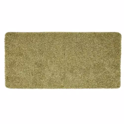 My Mat Green Non-Slip Washable Shaggy Pile Runner, W: 67 cm, L: 150 cm – 1