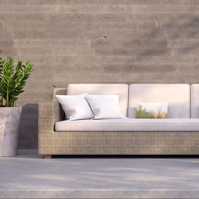Benjamin Tate Design LTD Old Ben Rectangular Outdoor Cushion in Brown