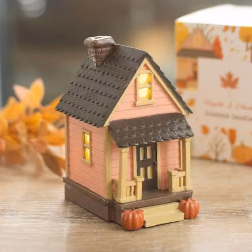Something Different Wholesale Pink Country House LED Light Up Tabletop Decoration – 2