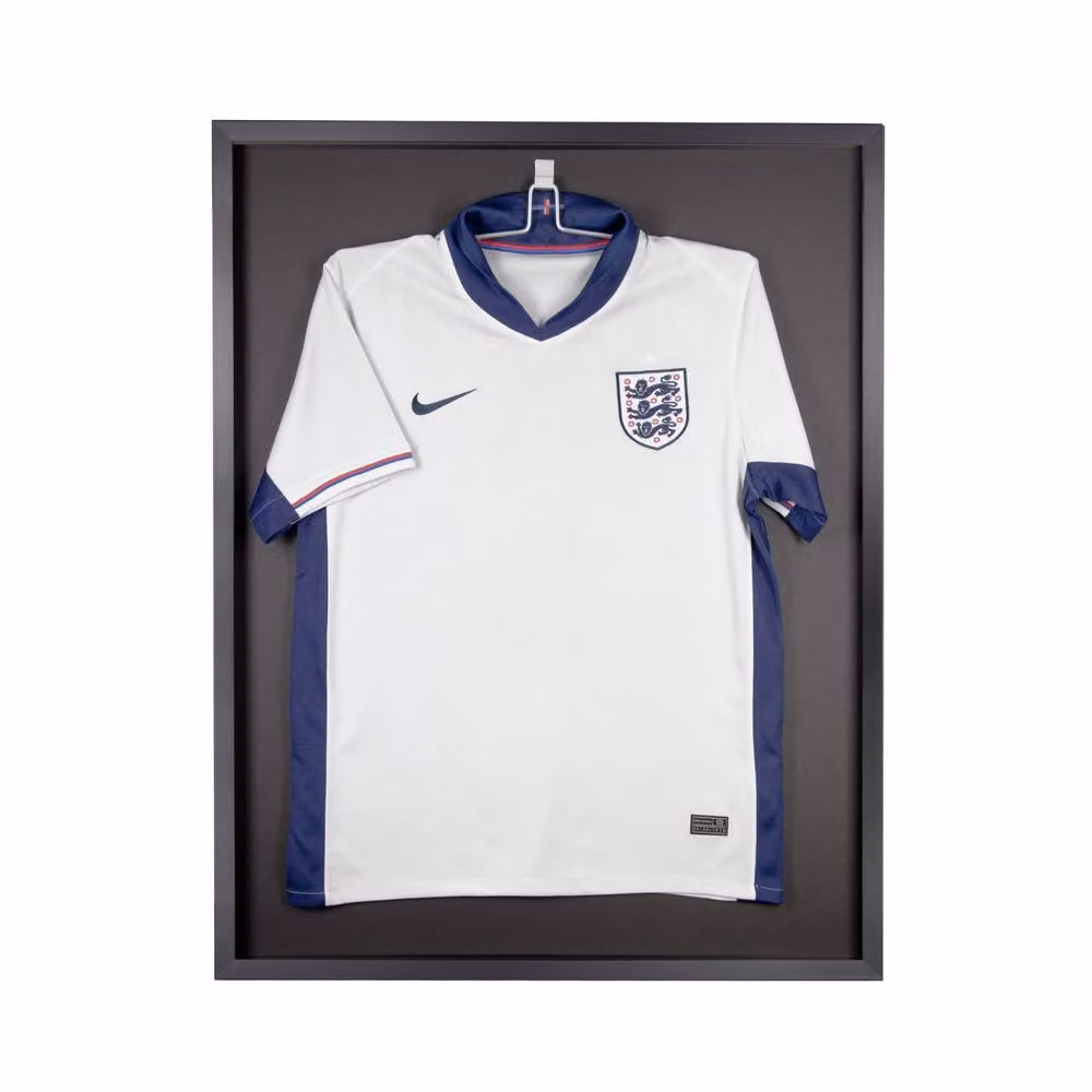 Nielsen Design Football Shirt Display Frame in Matt Black Aluminium, W: 60 cm, H: 80 cm – 3