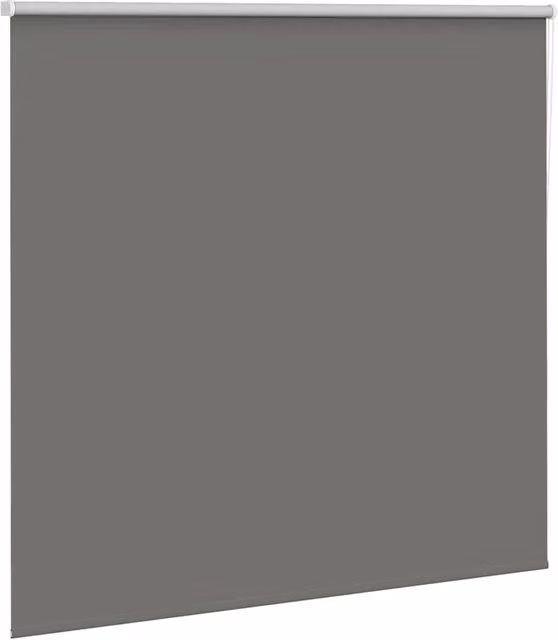 Berkfield Home Grey Blackout Roller Blind, Polyester, W: 150 cm, H: 150 cm – 1