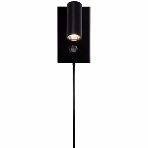 Nordlux Omari LED Wall Light in Black Metal with Touch Dimming and Warm White Light – 3
