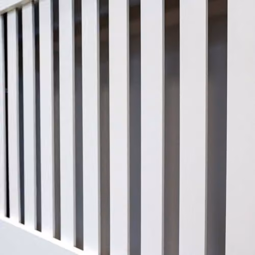 AIRWAVE Modern Pre-Cut Radiator Cover in White (Medium) – 3
