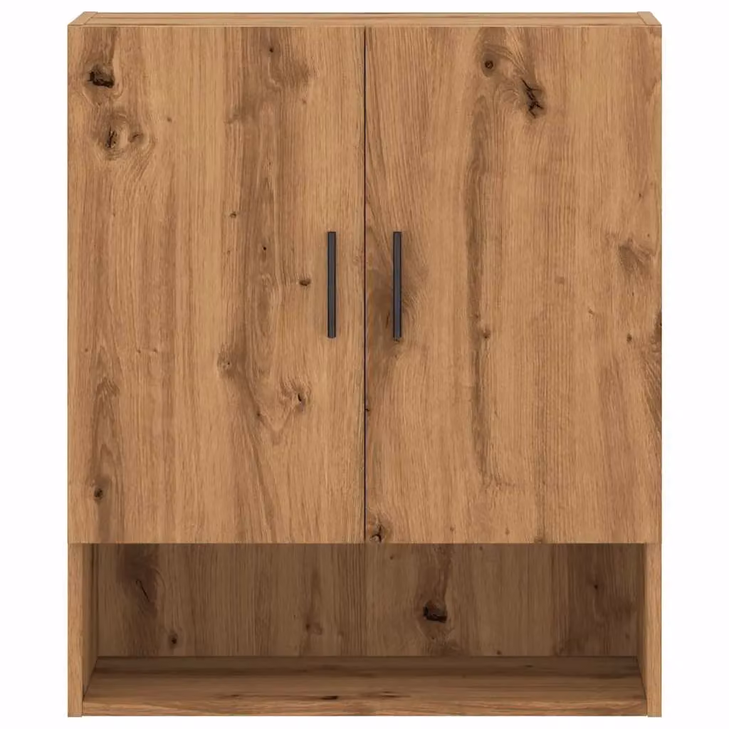 Berkfield Home Artisan Oak Wall Cabinet in Brown, W/D/H: 60 x 31 x 70 cm – 3